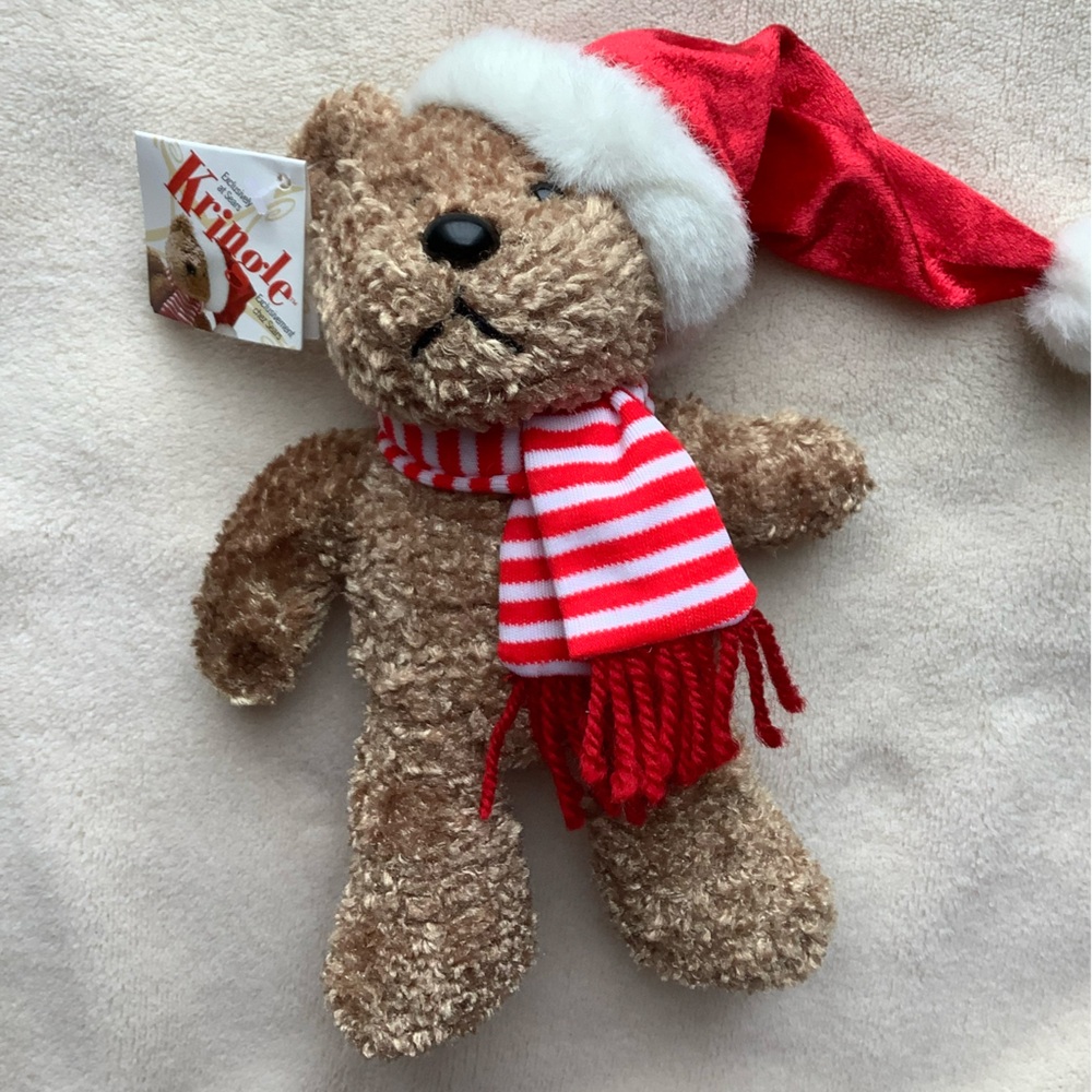 SEARS Vintage Holiday Plush 7 Pce Set 1999 to 2005 Stuffed Animal Christmas Lot - Picture 6 of 16